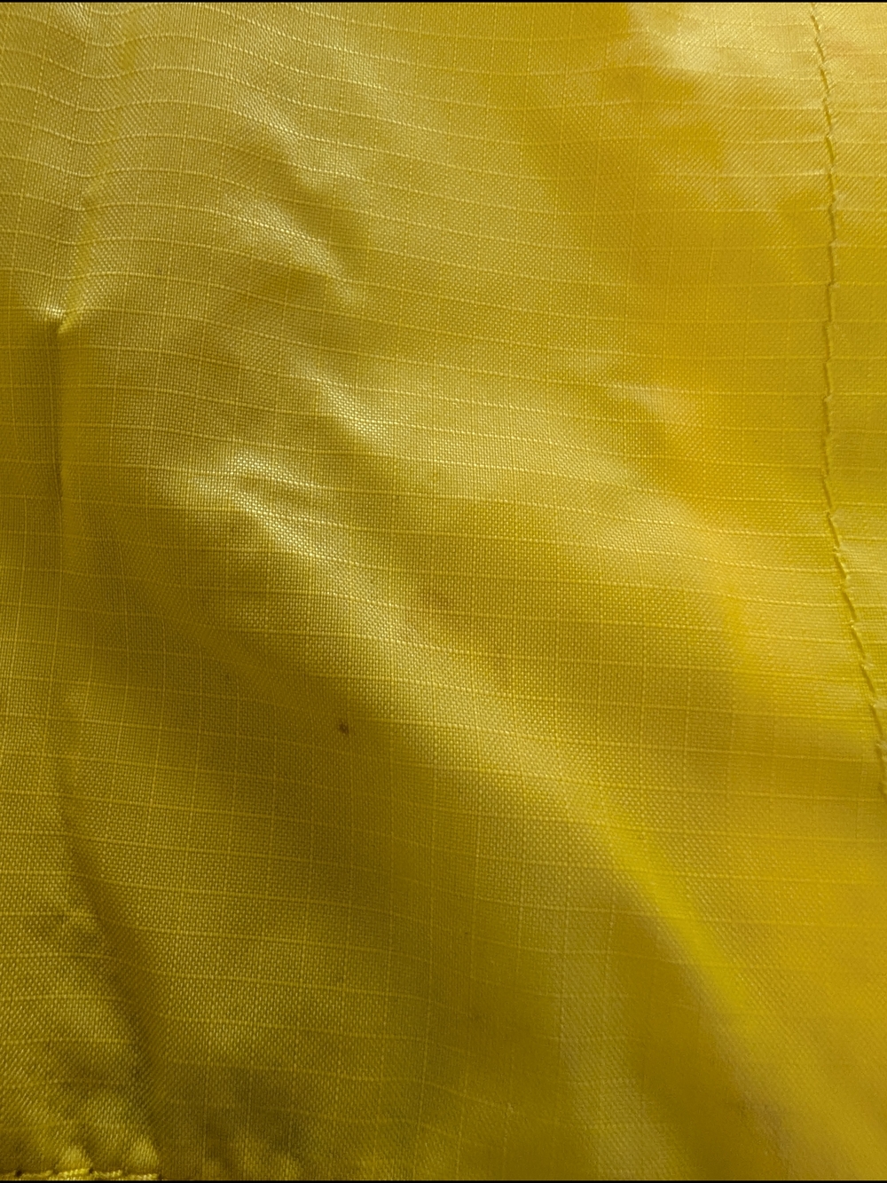 L.L. Bean Bright Yellow Kids' Hooded Raincoat - Picture 2 of 4